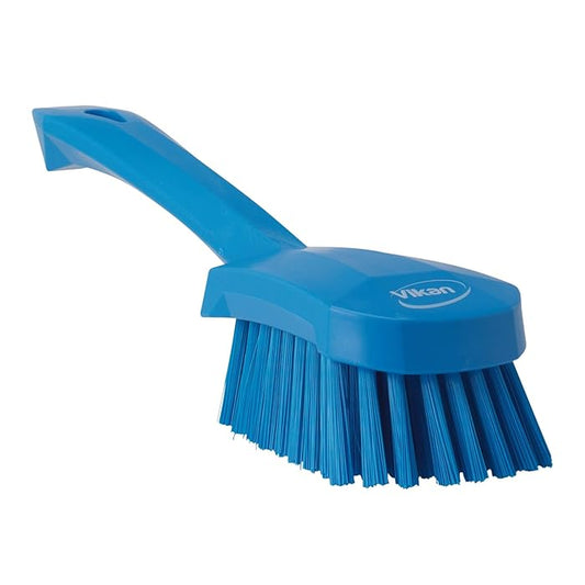 Vikan 41903 Washing Brush for Heavy Duty, 270mm, Blue