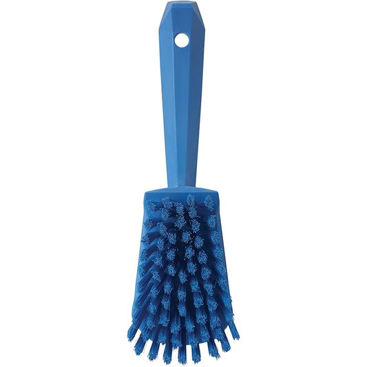 Vikan 41903 Washing Brush for Heavy Duty, 270mm, Blue