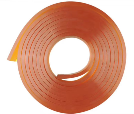 Urethane Squeegee Blade 3.66m Roll 60 Red