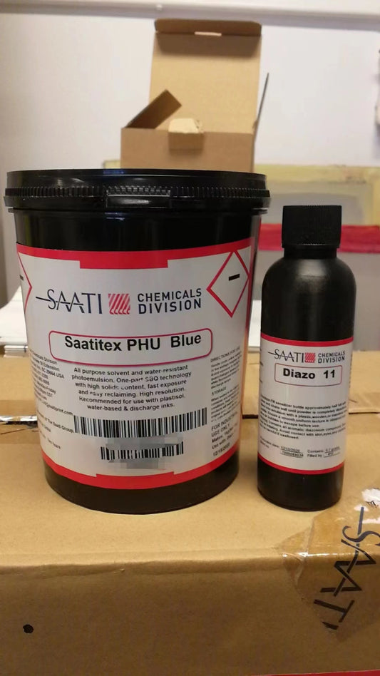 Saati Saatitex PHU BLUE Photopolymer Emulsion - 5KG